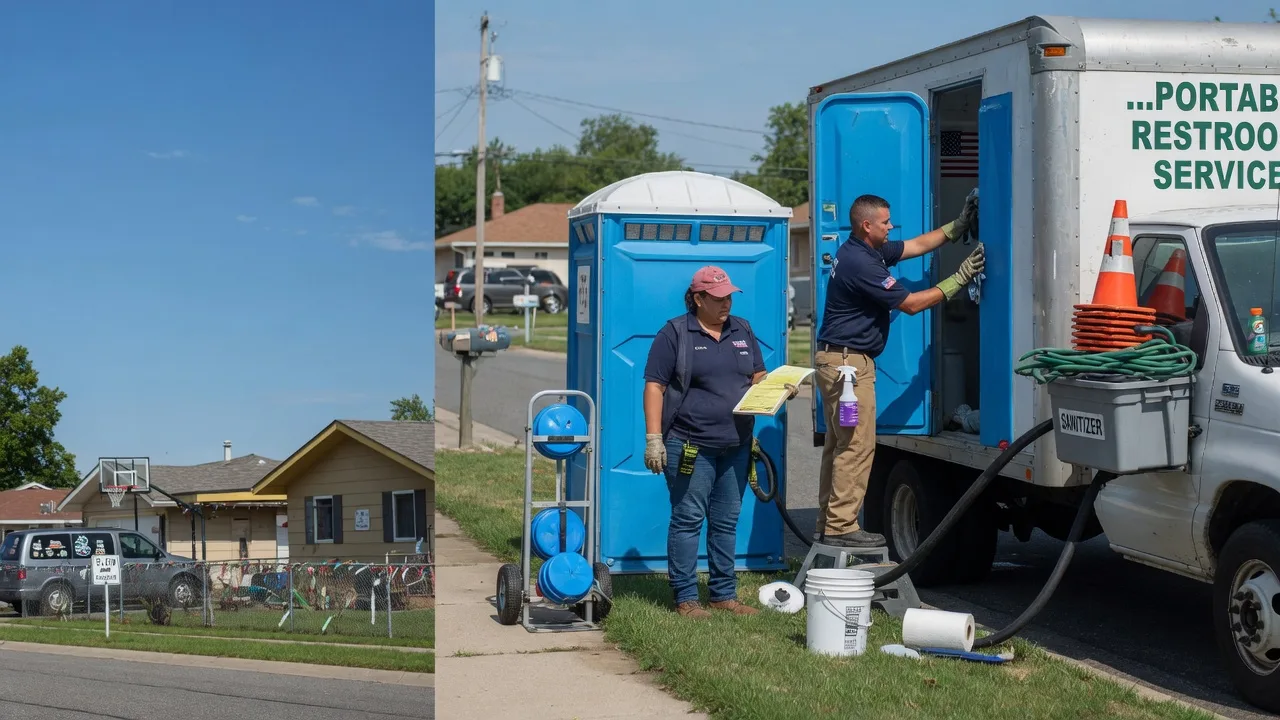Portable Toilet Rental in Bloomingdale, IN near me